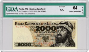 2000 Gold 1979, AA series