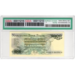 5 000 Złotych 1982, seria A