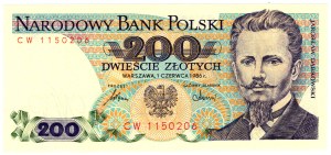 200 Gold 1986, CW series