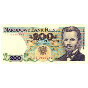 200 Złotych 1986, seria CZ