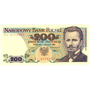 200 Złotych 1988, seria EL