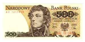 500 Gold 1979, BC Series