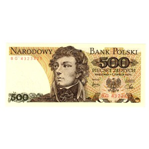 500 Złotych 1979, seria BG
