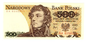 500 Gold 1982, DA series