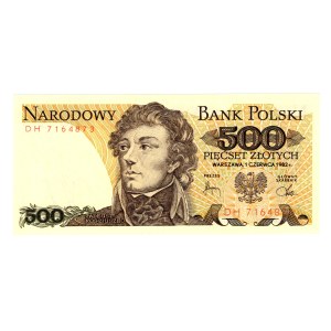 500 Złotych 1982, seria DH