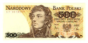 500 Gold 1982, EF series