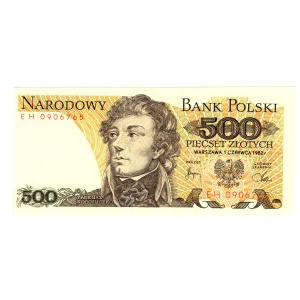 500 Złotych 1982, seria EH