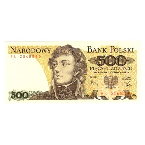 500 Złotych 1982, seria EL