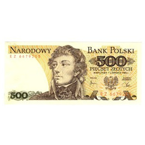 500 Oro 1982, serie EZ