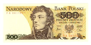 500 Gold 1982, FA series