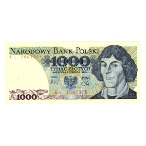 1000 Złotych 1982, seria EL