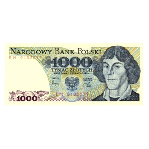 1000 Złotych 1982, seria EM