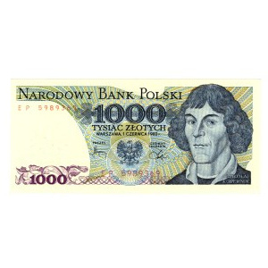 1000 Złotych 1982, seria EP