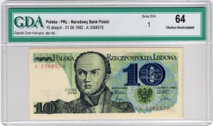 10 Gold 1982, Series A