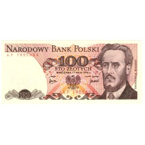 100 Złotych, 1976, seria AP