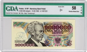 2,000,000 Zlotys 1992, Series A - with 