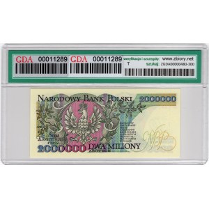 2 000 000 Złotych 1992, seria B
