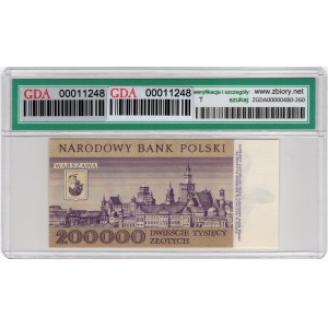 200 000 Złotych 1989, seria R - niski numer R0000126