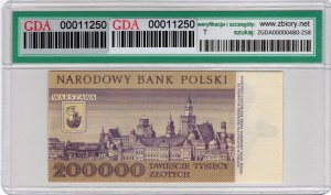 200,000 Gold 1989, series M - low number M0000789