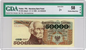 50,000 Gold 1989, Series AA