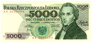 5,000 Gold 1982, AK series