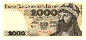 2,000 Gold 1977, Series D