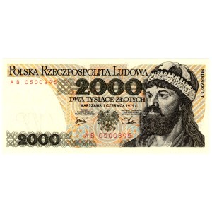 2 000 Złotych 1979, seria AB