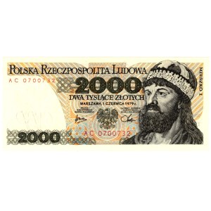2 000 Złotych 1979, seria AC