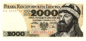 2,000 Gold 1979, AD series