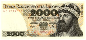 2,000 Gold 1979, AF series
