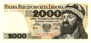 2,000 Gold 1979, AK series