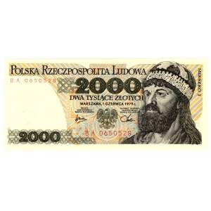 2 000 Złotych 1979, seria BA