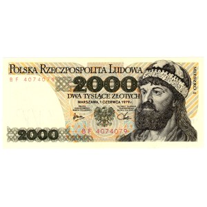 2 000 Złotych 1979, seria BF