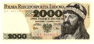2,000 Gold 1979, BF Series