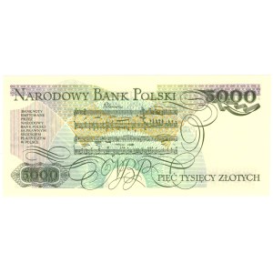 5 000 Złotych 1982, seria BW