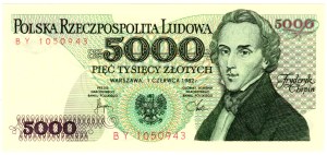 5,000 Gold 1982, BY series
