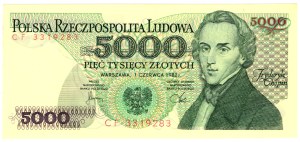 5,000 Gold 1982, CF series