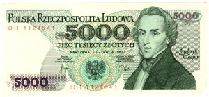 5,000 Gold 1982, DH series
