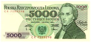 5,000 Gold 1988, CR series
