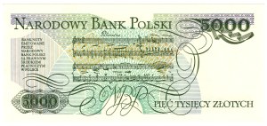 5,000 Gold 1988, DW series