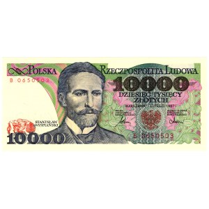 10 000 Złotych 1987, seria B
