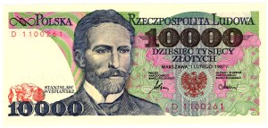 10,000 Gold 1987, Series D