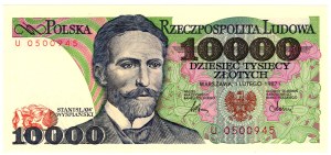 10,000 Gold 1987, Series U