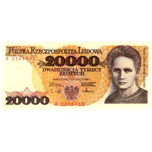 20 000 Złotych 1989, seria B