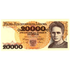 20 000 Złotych 1989, seria C
