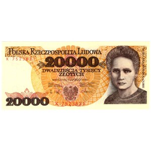 20 000 Złotych 1989, seria K