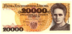 20,000 Gold 1989, Series K