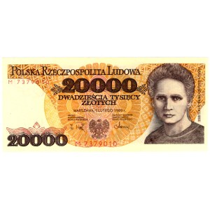 20 000 Złotych 1989, seria M