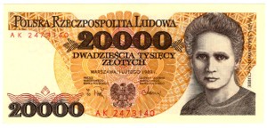 20,000 Gold 1989, AK series