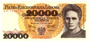 20,000 Gold 1989, AM series